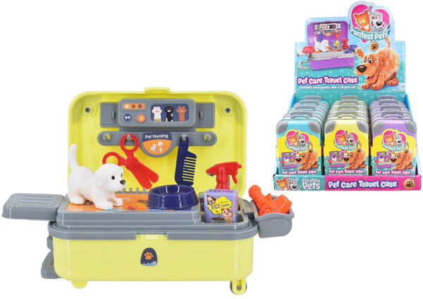 Pet Travel Case - PURRFECT PETS Assorted Colour Set TY0316